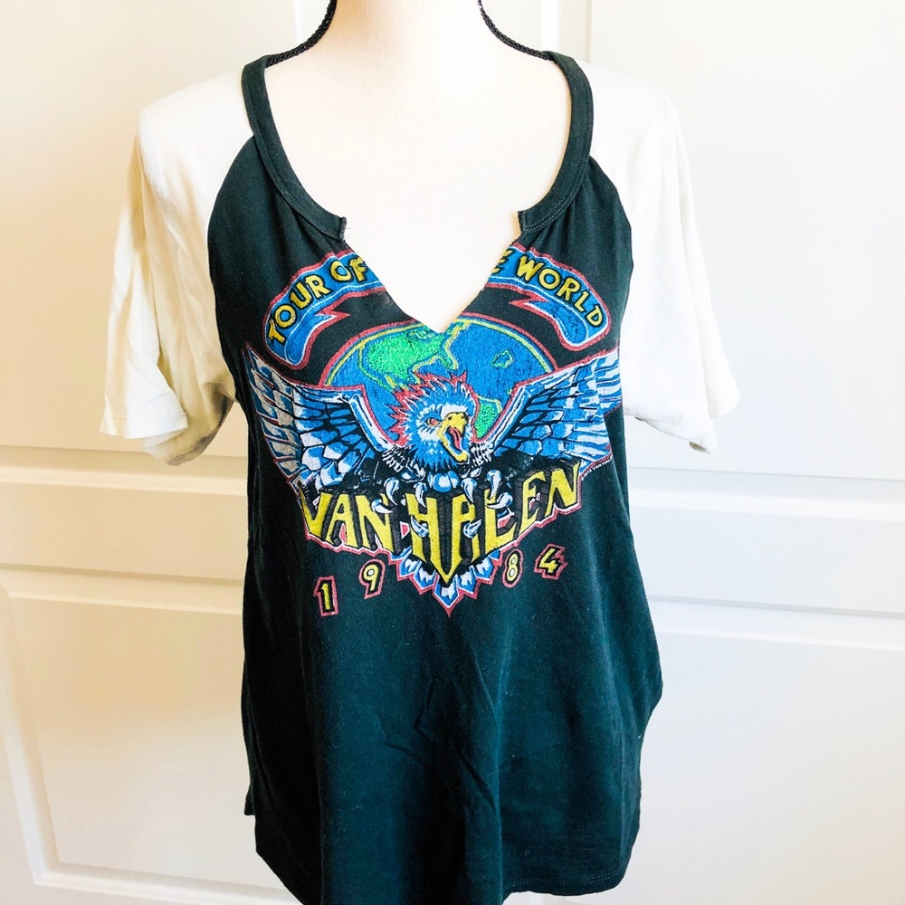 Van Halen 1984 Tour of the World Band Tee